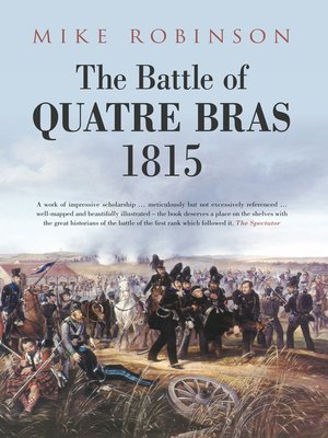 cover image of The Battle of Quatre Bras 1815